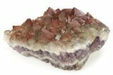 Thunder Bay Amethyst Cluster with Hematite - Canada #281237-1